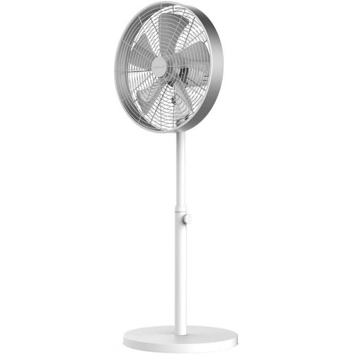 Ventilateur Sur Pied W1250 Smart 5 Pales De Diamètre 40 Cm, 3 Vitesses Et Moteur En Cuivre Ventilateur Sur Pied Avec Oscillation 90°, Inc Ison 80° Et Hauteur Réglable Jusqu'À 125[VEN751085]