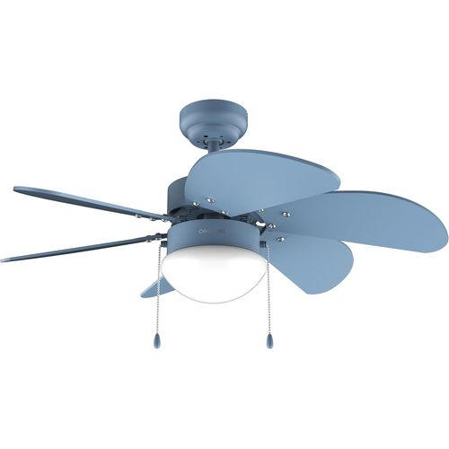 Ventilateur De Plafond Avec Lumière Energysilence Aero 3600 Vision Full Blue - 50 W, Diamètre 91 Cm, Ampoule Non Incluse, 3 Vitesses, 6 Pales, Mode Été/Hiver, Design Élégant[VEN750277]