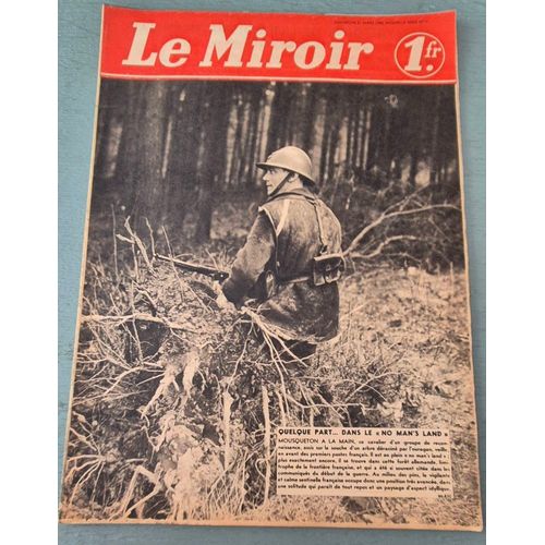 Le Miroir 31 Mars 1940