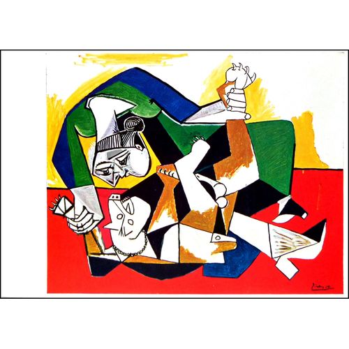 Picasso Pablo Lot 19 Cartes Postales Tableaux Peinture Chien