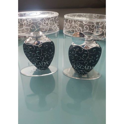 Lot De 2 Flacons De Parfum Collector Escada Collection Édition 2000 Parfum De Toilette 50 Ml 