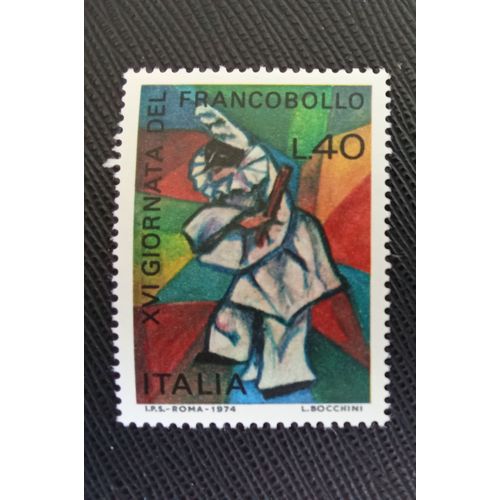 Timbre Italie Y T 1205 16e Journée Du Timbre 1974 (020709 )