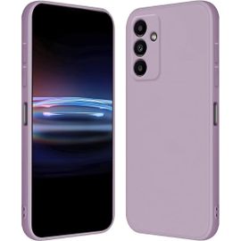 Kal-Coque Pour Samsung Galaxy S23 Fe (6.4" Inches) Étui En Silicone Tpu Souple - Herbe Violette