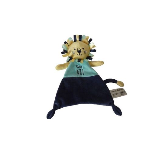 Doudou Lion Petit Roi Plat Comme Neuf Pat Et Ripaton
