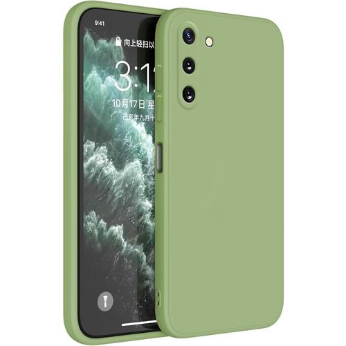 Kal-Coque Pour Samsung Galaxy Note10 (6.3"" Inches) Etui Housse, Protecteur De Peau En Silicone Tpu - Vert Matcha