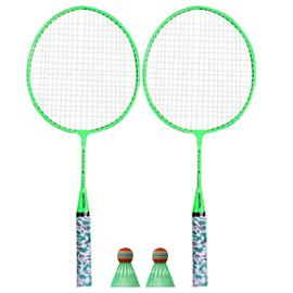 Lot de 2 Raquettes de Badminton + volant - Jeux d'extérieur