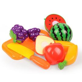 Jeu de simulation alimentaire en bois Velcro Fruit Cutting Toys pour  tout-petits