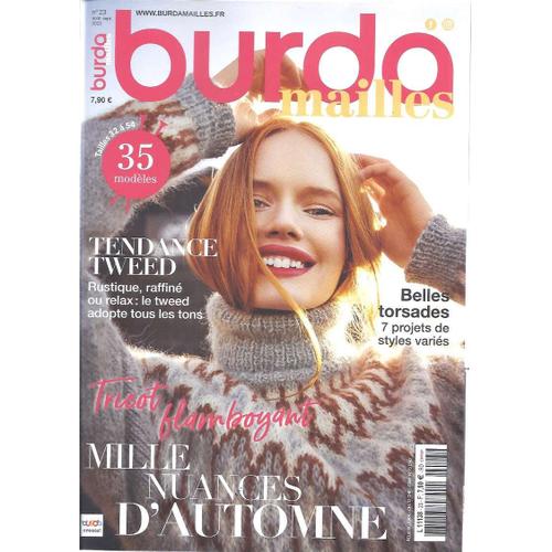 Burda Mailles N° 23 Août Septembre 2023