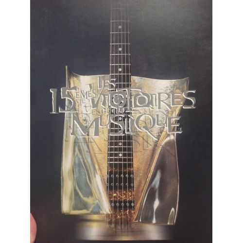Les 15e Victoires De La Musique Programme Francis Cabrel+Johnny Hallyday+Matthieu Chedid M + Pascal Obispo + Alain Souchon + Mylene Farmer+ Patricia Kaas + Zazie + Celine Dion + Johnny Hallyday