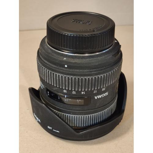 Zoom ultra grand angle Sigma 10-20/4-5.6 DC HSM pour Nikon