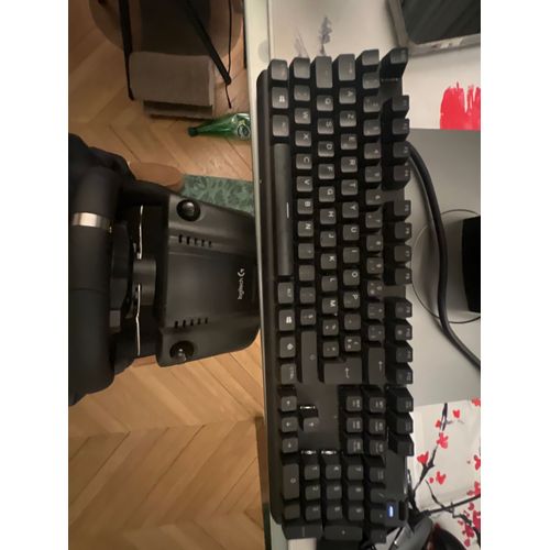 clavier steelseries apex pro repose coude