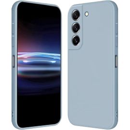 Kal-Coque Pour Samsung Galaxy S21 Fe / S21 Fe 2023 (6.4" Inches) Étui En Silicone Tpu Souple - Bleu Fumé