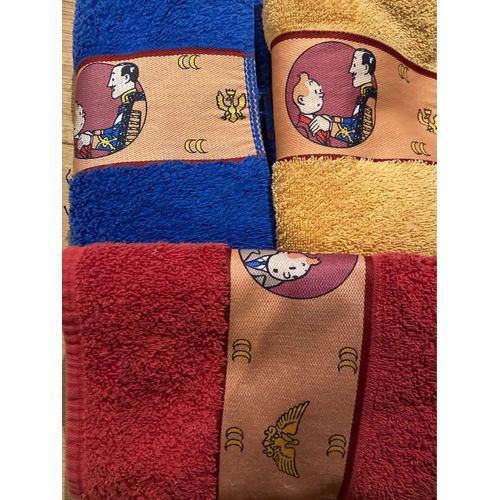 Serviettes De Toilette Tintin Moulinsart