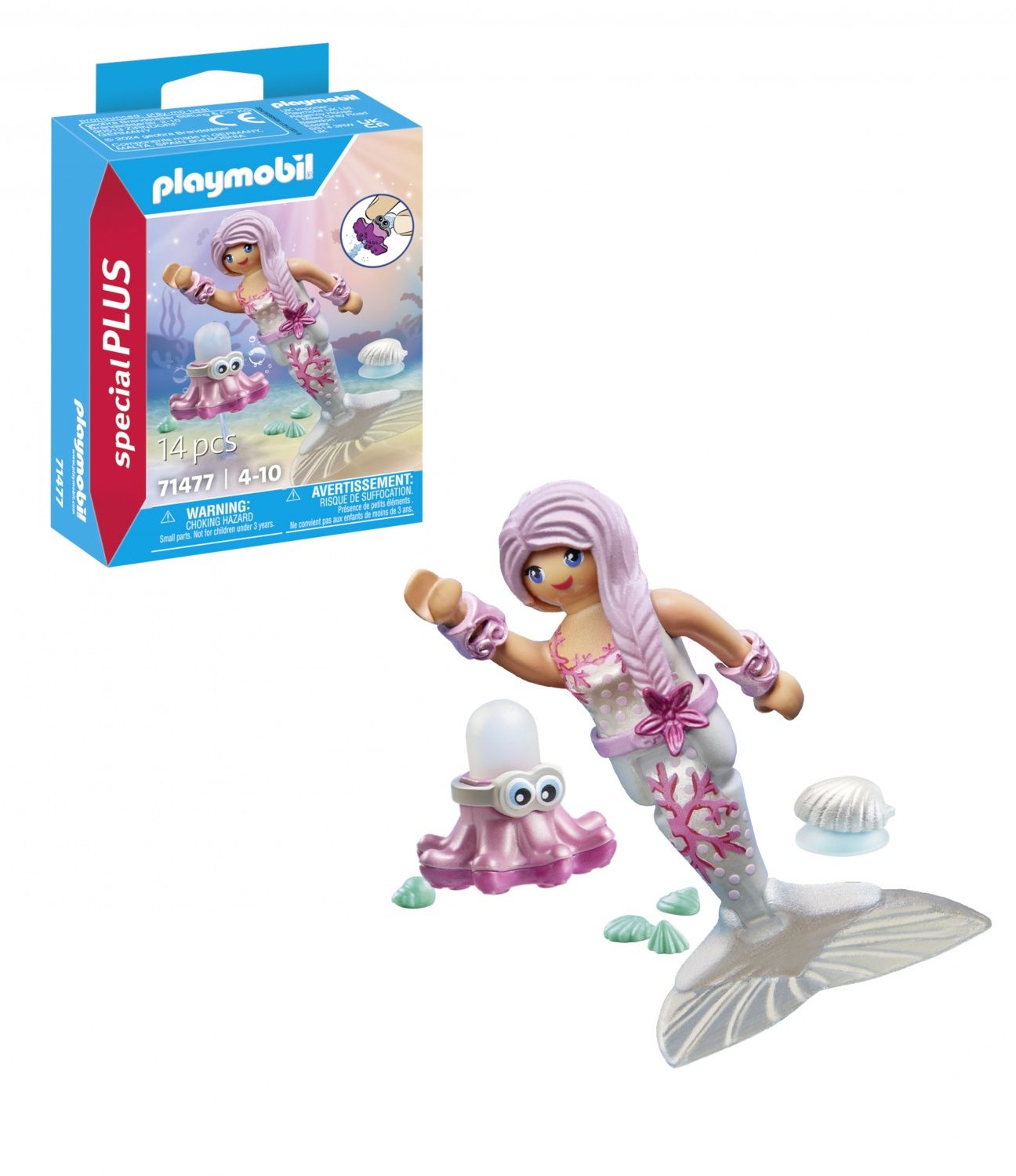 Playmobil Special Plus 71477 - Sirne Avec Pieuvre - 4