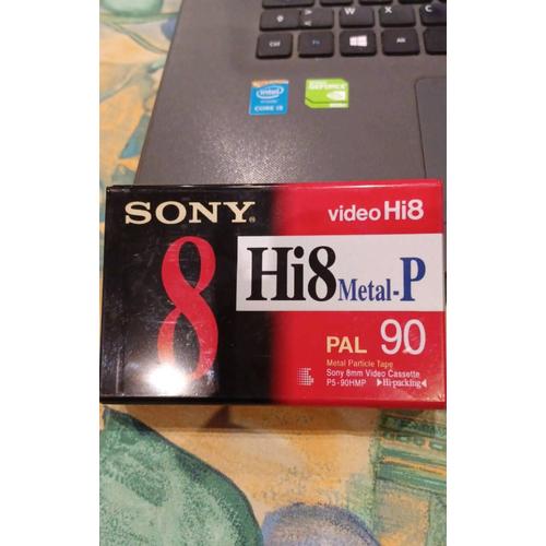 Cassette Sony Hi8 Métal P métal P