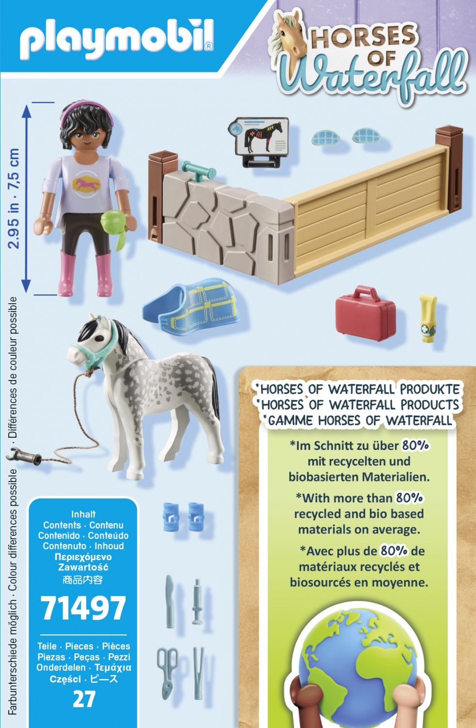 Playmobil Horses Of Waterfall 71497 - Thrapeute quin - 3