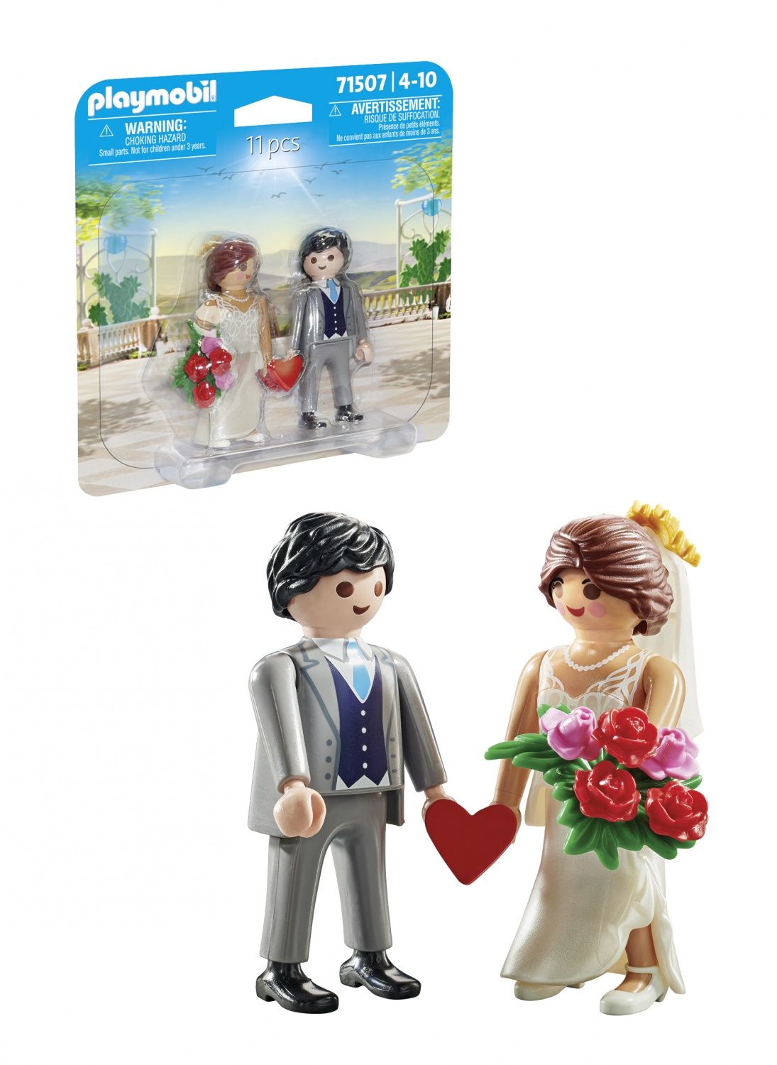 Playmobil City Life 71507 - Duo Pack Couple De Mariage - 2