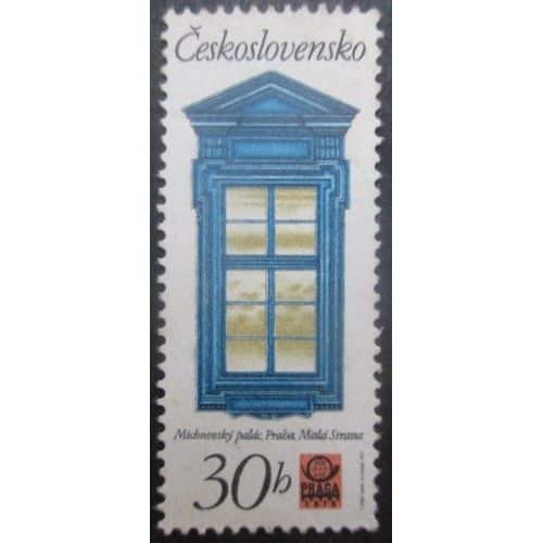 Tchecoslovaquie N°2201 Expo Philatélique De Prague Oblitéré