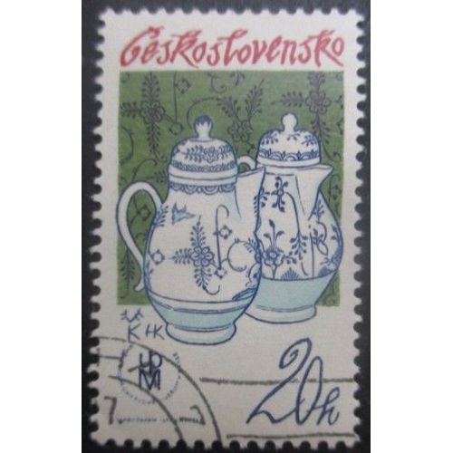 Tchecoslovaquie N°2217 Porcelaine Oblitéré