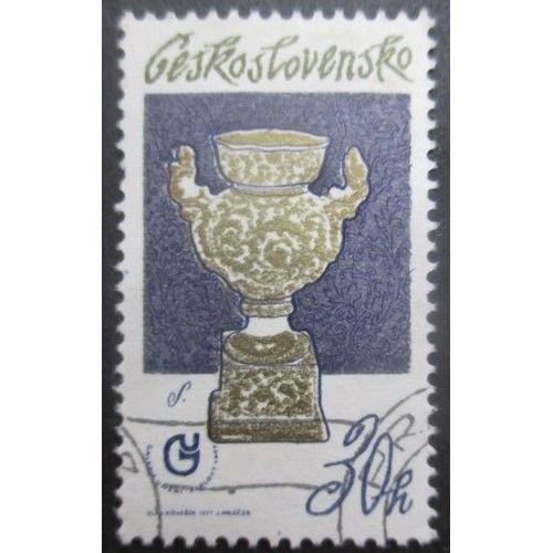Tchecoslovaquie N°2218 Porcelaine Oblitéré