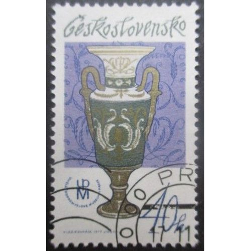 Tchecoslovaquie N°2219 Porcelaine Oblitéré