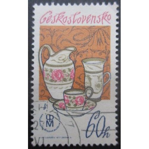 Tchecoslovaquie N°2220 Porcelaine Oblitéré