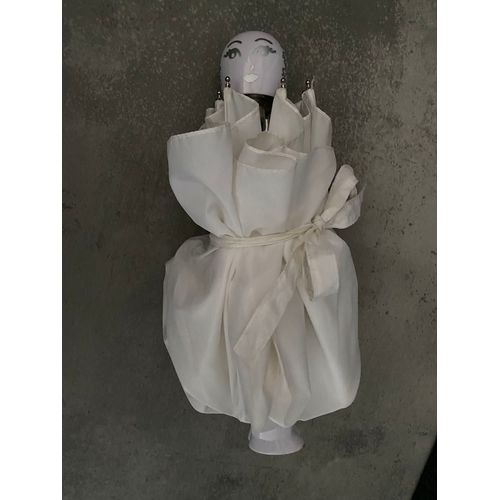 Parapluie Blanc Pliable Perletti