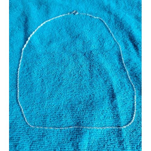 Chaine Corde En Argent Pur 925, 1.5mm, 50cm