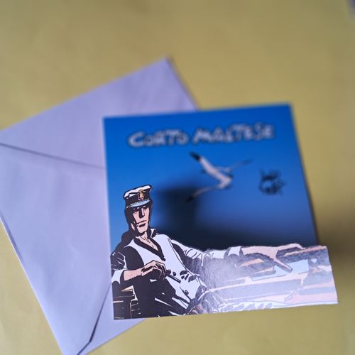 Carte Postale Corto Maltese