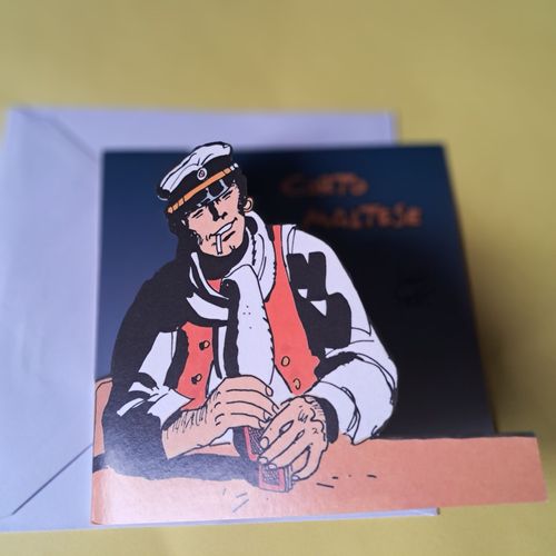 Carte Postale Corto Maltese
