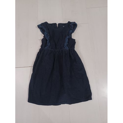 Robe Noire Motif Bleu Taille 6 Ans
