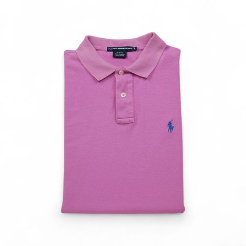 Reconditionné - Polo Manches Courtes Femme Rose - Taille L - Femme - Rose