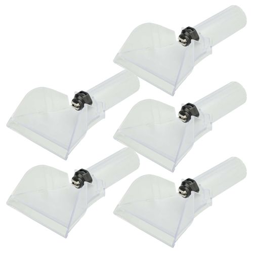 vhbw 5x Buse pour meubles compatible avec Kärcher Puzzi 9/1 Bp Adv, 9/1 Bp Pack, 9/1 Bp, 9/1 Bp Pack Adv aspirateurs, 10,8 cm