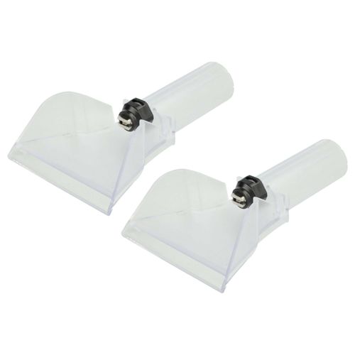 vhbw 2x Buse pour meubles remplacement pour Kärcher 4.130-001.0, 41300010, 5.130-019.0, 51300190 pour aspirateurs, 10,8 cm