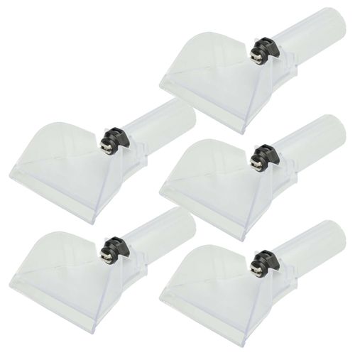 vhbw 5x Buse pour meubles remplacement pour Kärcher 4.130-001.0, 41300010, 5.130-019.0, 51300190 pour aspirateurs, 10,8 cm