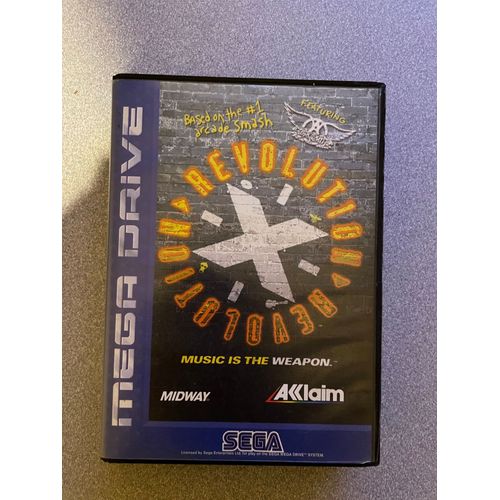 Revolution X Sega Mega Drive