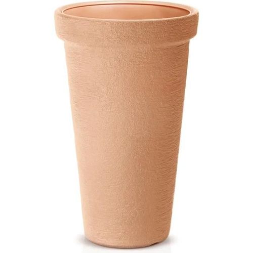 Casaria Pot De Fleurs Xxl Terracotta 42l Bac À Plantes 63x40cm Rond Résistant À L'hiver Jardin Terrasse Cache-Pot Bac À Fleurs
