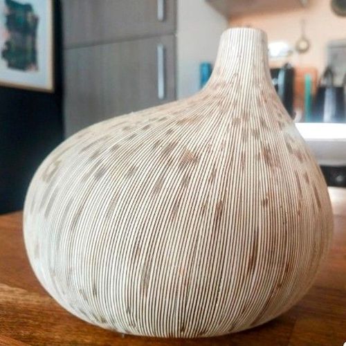 Vase habitat vintage années 80