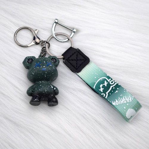 Coque De Clé De Voiture En Tpu À 2 Ou 3 Lèvent,Accessoire Pour Kit 308,207,307,3008,5008,Fob Pour Cristaux En C2,C3,C4,C8,Prédire - Type Green Bear