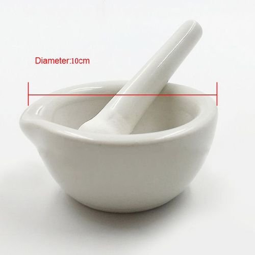 Bol à moudre pour épices de cuisine,ensemble de mortier et de pilons ménagers,pour thé,ail,poivre,Mini moulin à herbes de taille multiple - Type 100mm