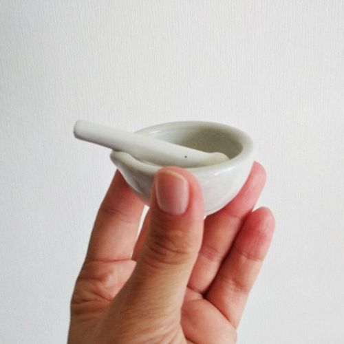 Bol à moudre pour épices de cuisine,ensemble de mortier et de pilons ménagers,pour thé,ail,poivre,Mini moulin à herbes de taille multiple - Type 60mm
