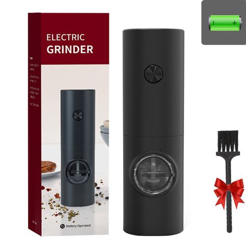Moulin à poivre et à sel électrique automatique avec lumière LED Moulin à épices électrique grossièreté réglable produit par les partenaires Xiaomi - Type 1 Pieces