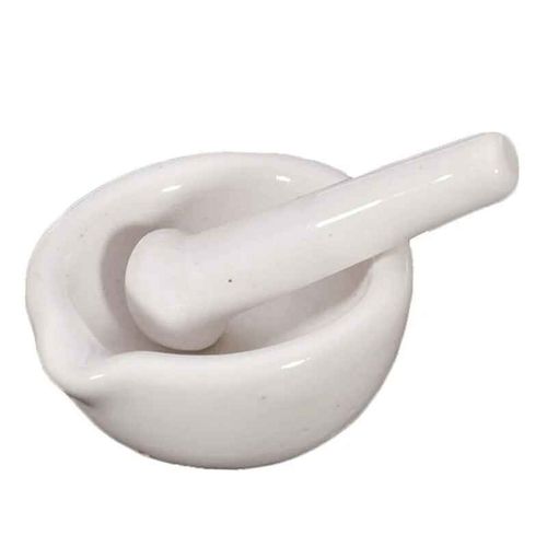 Ensemble de bol en porcelaine blanche,Mini pilon et mortier,mélange de pilules,broyeur,