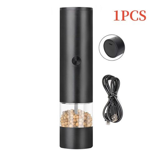 Moulin à sel de mer électrique avec double support,chargeur USB,Belle,base,simple - Type 1Pcs