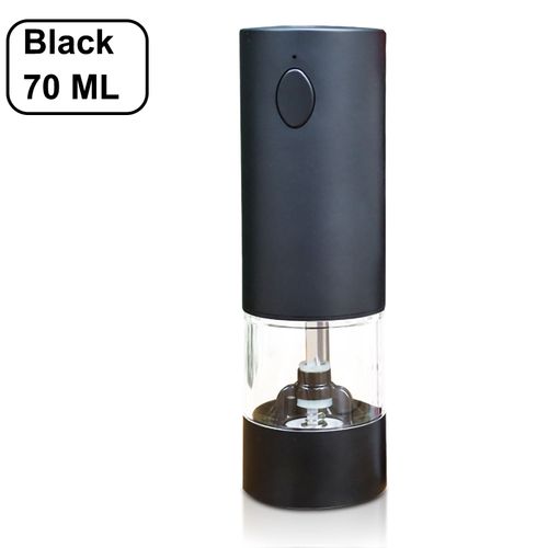 Moulin à sel et épices électrique en acier inoxydable,grossiékréglable,aste par USB,bouteille d'assaisonnement,outil de cuisine - Type A