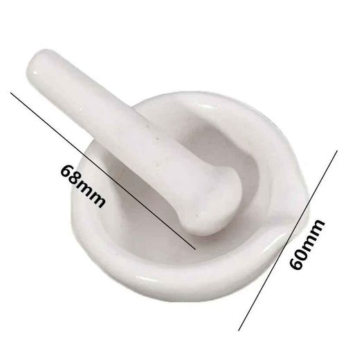 Ensemble de Broyeur à Épices en Céramique de Style Chinois de 60mm,Bols pour Déterminer les Moulins d'Assaisonnement,Ensemble d'Outils à Mortier et Pilon - Type 60mm