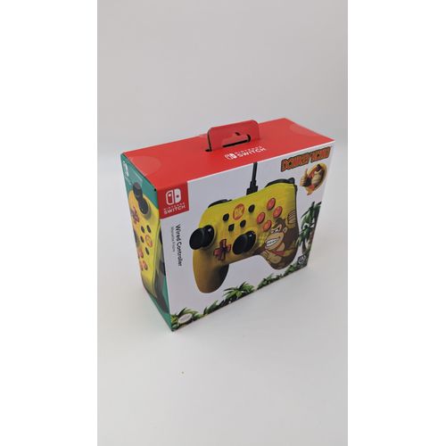 Accessoire Nintendo Switch Manette Filaire Donkey Kong Powera Officielle Nintendo