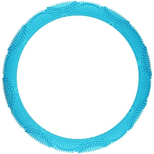 Kal-Housse De Volant De Voiture En Silicone Souple Antidérapant - Design Universel - 33 À 40,6 Cm - Bleu Clair