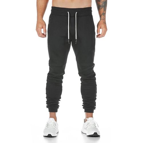 Pantalon Fitness Coton Homme Noir Xxl