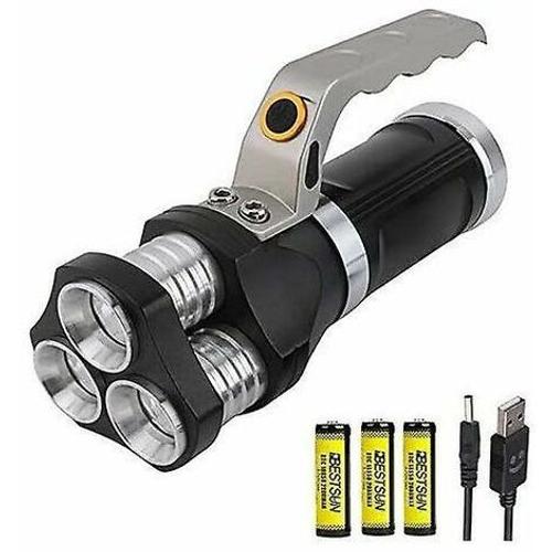 Lampe Torche Led Ultra Puissante, 5000 Lumens Lampe Torche